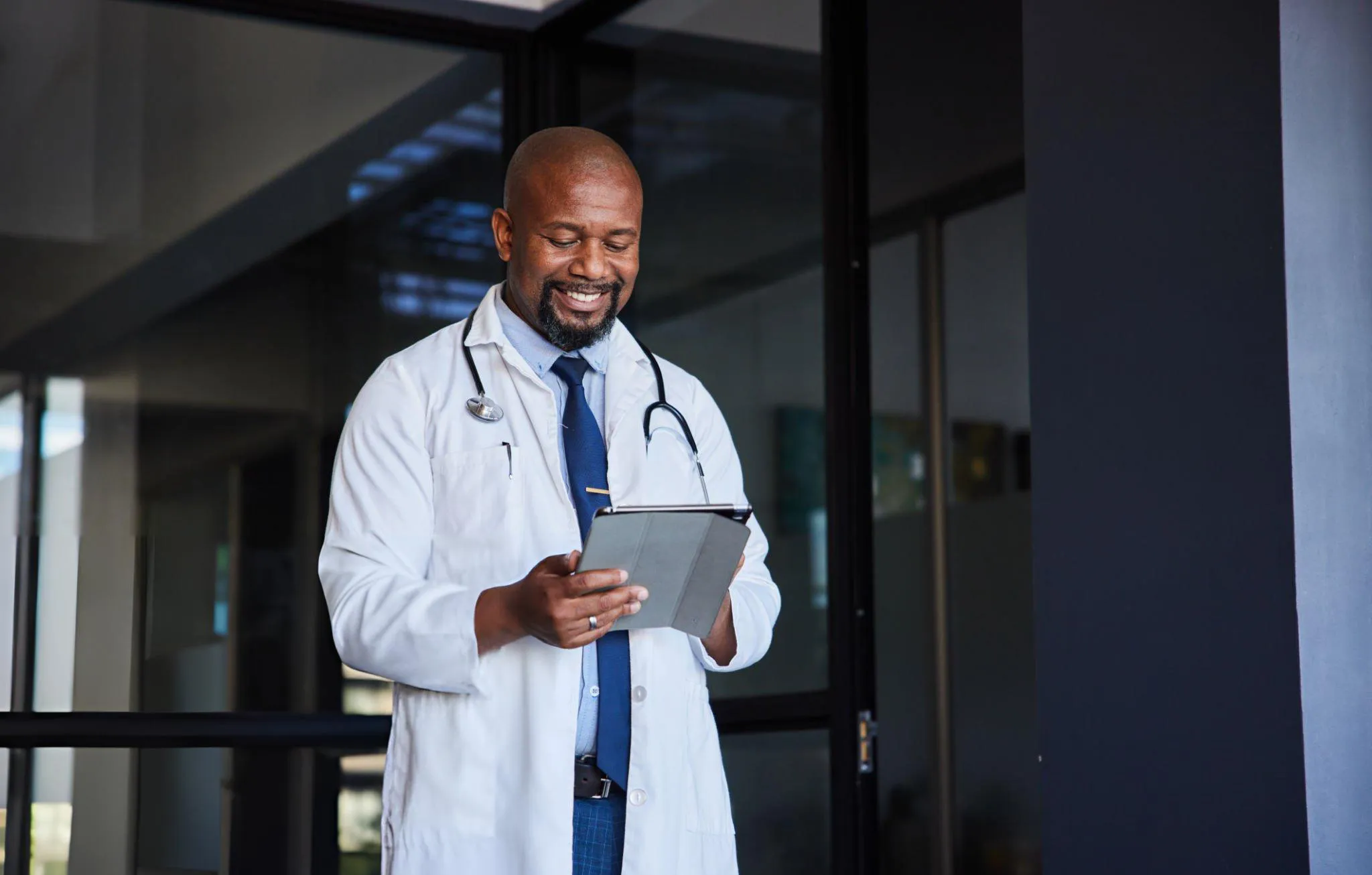 Young African Doctor